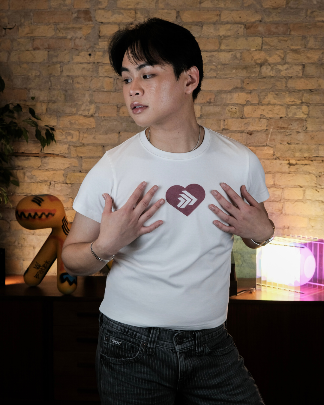 Heart Baby Tee