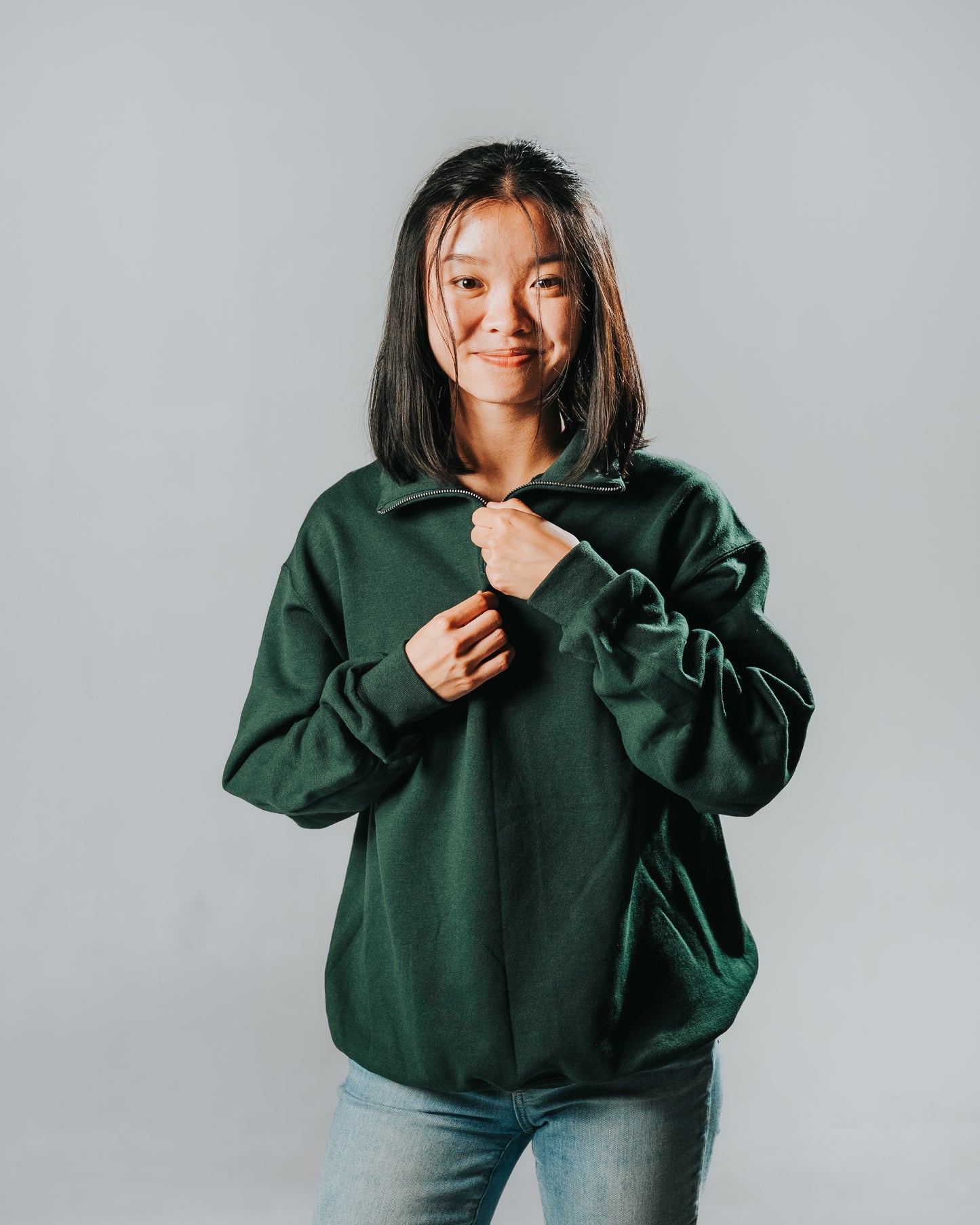 Handwritten Quarter Zip